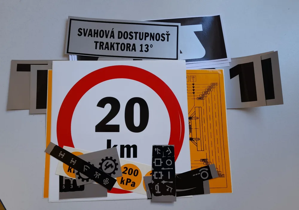 Sada samolepiek na LKT81